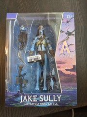 McFarlane Avatar Fire & Ash Jake Sully Metkayina Final Battle Some Box Damage