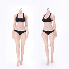 LDDOLL 29L 1/6 Steel Bone Finger Bone Seamless Flexible Body For 12″Figure Doll