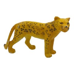 Funrise Cheetah Leopard Jaguar Figure Big Cat Vintage 1988 Plastic Toy