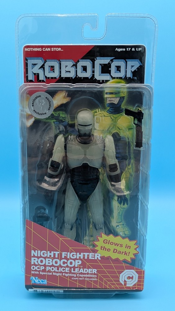 Neca Night Fighter Robocop Figure – Glow In The Dark – Toys R Us Exclusive – NIB