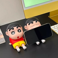 Crayon Shin-Chan Phone Holder – Kawaii Anime Figure Desk Stand for Phones, Cute