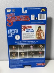 WWE LJN MATTEL SUPERSTARS ULTIMATE WARRIOR 8″ ACTION FIGURE BLUE CARD SHIPS NOW