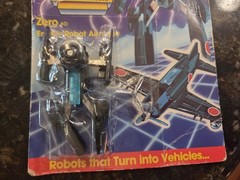 Vintage 1984 TONKA GOBOTS Zero 40 Enemy Robot Airplane NEW Sealed