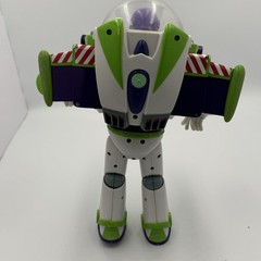 VINTAGE 1990’s TOY STORY THINKWAY TALKING BUZZ LIGHTYEAR TALKING ZURG WORKING
