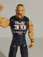 Jakks TNA Deluxe Impact Figure Team 3D Bubba Ray Cross The Line Series 2