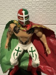 Templario (Tricolor ) Wrestler 7 in Lucha Action Figure Mexican Toys HANDMADE