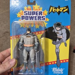 McFarlane Toys DC Super Powers Batman Action Figure w/ Cape, Plastic/Fabric