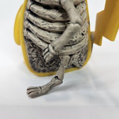 Nintendo Pokémon Pikachu Half Skeleton Figure 2019 Very Rare SEE DESCRIPTION