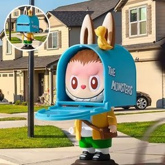 NWT 2024 Pop Mart The Monsters Almost Hidden “Mailbox” Labubu Figure SEALED BAG
