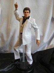 JOHN TRAVOLTA 1/6 Custom Figure SATURDAY NIGHT FEVER LP cd dvd era DOLL