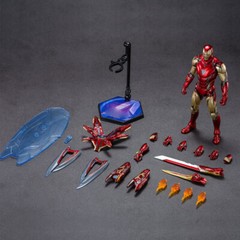 HiPlay ZD Toys Anniversary Series: Iron Man Illuminated Edition Action Figure