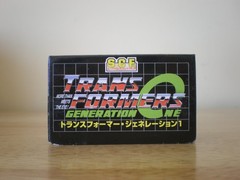 Transformers – Generation One – Japanese – SCF Act 3 – Takara – 2001 – NIB
