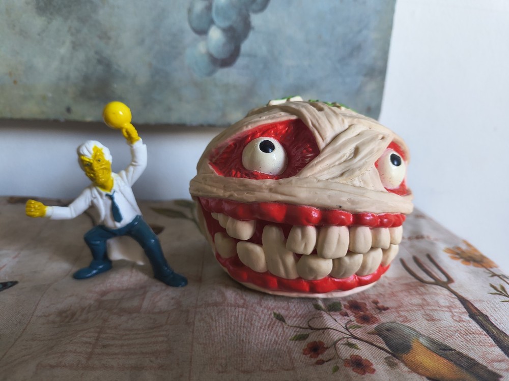 Attack Of The Killer Tomatoes Mummato Action Figure 1991 RARE HTF Dr Gangreen