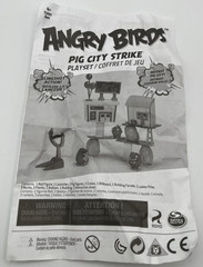 Angry Birds Pig City Strike Playset Complete w/instructions Damage on balloon