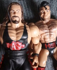 Mattel WWE SUPERSTARS Figure Lot Scott Hall & Kevin Nash nWo MOTU Outsiders 5.5″