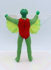 Mego Neptunian Star Trek Vintage Alien Original Action Figure Yellow Wings MINTY