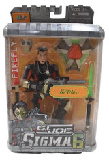 ~GI Joe~ Sigma 6 – FIREFLY w/ Spinblast Trap Attack- Action Figure 8″ – 2006