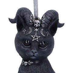 Nemesis Now Cult Cuties Pawzuph Hanging Ornament 10cm, Resin, Black, Scarily …
