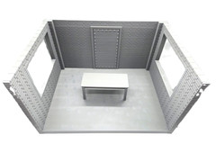 1:10 Scale Replica The Dark Knight Interrogation Room Diorama for 7 inch Figures