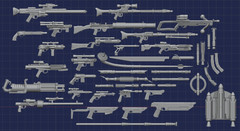 Star Wars – Accessory Collection – 1:18, 1:12, 1:10, 1:6 Scales