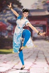 STAR MAN チュン・リLi Chunli Fighter 1/6 Figures Skeleton body Cast off