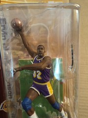 Ervin Magic Johnson McFarlane Toys NBA Hardwood Classics Los Angeles Lakers