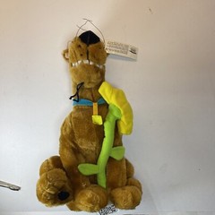 Cartoon Network Scooby Doo Plush Holding Flower Stuffed Animal Toy 11″ With Tag
