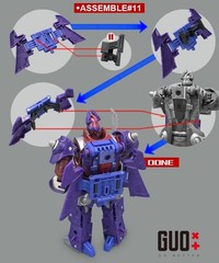 Arm Cover Connector Fill Upgrade Kit For Age Of The Primes Alpha Trion -Gobetter