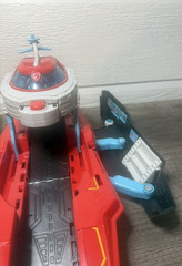 Paw Patrol Mighty Movie Pup Squad Aircraft Carrier HQ Car Vehicle