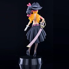 19.5cm Nami Black Clothes Action Figure Film Red Dress Up Figurine Pvc Model