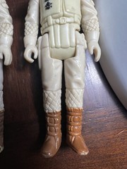 VINTAGE KENNER STAR WARS 1980 HOTH REBEL SOLDIER COMMANDER ARMY LOT 6 FIGURES