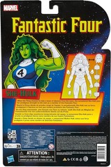 Marvel Legends Series Fantastic Four Retro She-Hulk 6-Inch Action Figure G0630