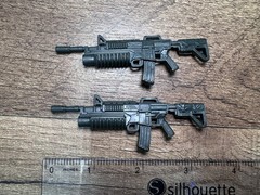 GI Joe Classified Legacy Special Forces Soldier x2 Assault Rifle Gun Fodder