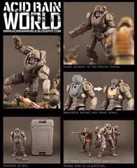 ACID RAIN / ANNEX 2179 1/18: Reborn Trooper (Omanga Military) *USA Seller*