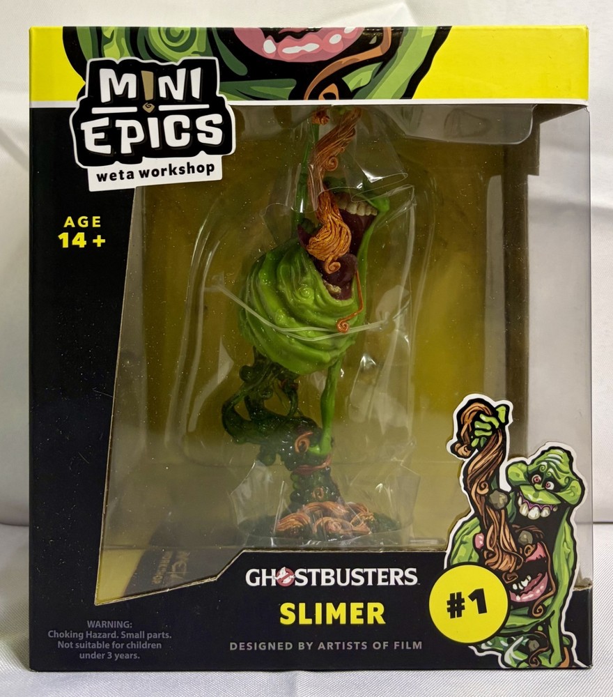 Ghostbusters Slimer Weta Workshop Mini Epics Collectable MIB OG Owner SmkFree🔥☠