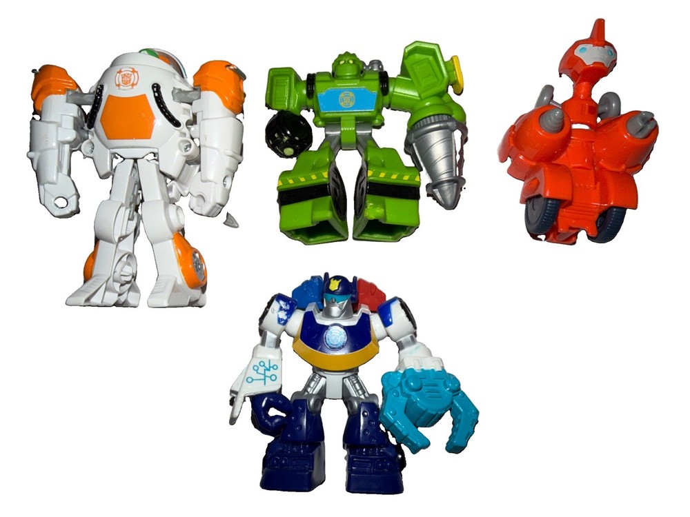 Playskool Heroes Transformers Rescue Bots Action Figure Lot