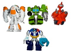 Playskool Heroes Transformers Rescue Bots Action Figure Lot