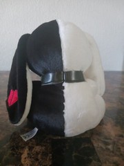 Goth Bunny Plush White/Black (25cm/9.84in) Christmas Gift