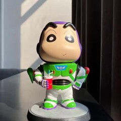 Crayon Shin-chan Space Ranger Style Figure Desktop Ornament Collection Toy