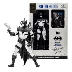 McFarlane Multiverse Batman White Knight Autograph Sketch Edition Gold Label