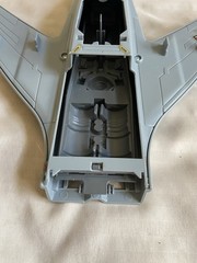 Vtg 1986 Hasbro G.I. Joe X-30 Gray Conquest Fighter Jet Aircraft Toy Airplane