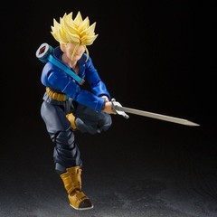 In Stock Demoniacal Fit Dragon Ball The Coming One Top Gun Trunks Action Figure