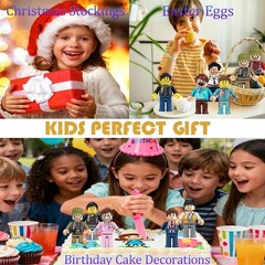 36PCS Minifigures, Mini Figure Toy, Action Figure Stuffer, Minifigures Buildi…