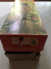 VINTAGE HASBRO 1970 GI JOE ADVENTURE TEAM AFRICAN AMERICAN ADVENTURER 7404 w/Box