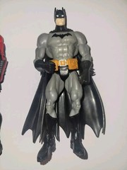 DC Comics Figure Lot: Modern Age Batman, Golden Age Batman, Nightwing