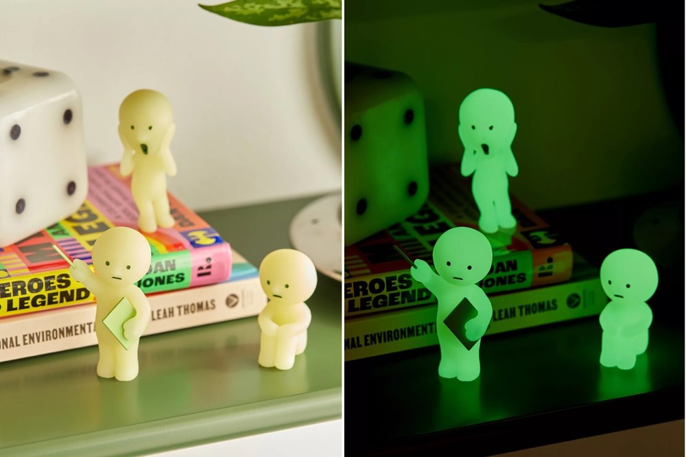 Smiski Glow In The Dark Blind Box Figure Set of 3 Random Series Sealed New