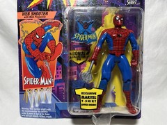 Spiderman The Animated Series Web Shooter Spider-Man Toy Biz Figure