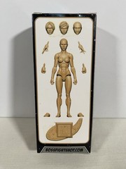 Vitruvian H.A.C.K.S. CHAMPAGNE BEIGE BLANK FEMALE Figure 1:18 Hacks Boss Fight