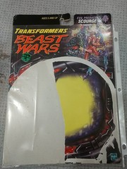 Hasbro Beast Wars Transmetals 2 Scourge Action Figure (Missing 1 Sword)