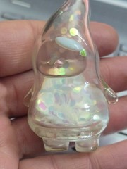 PUCKY Beanie Clear Tall 2019 Limited Edition figure figurine glitter